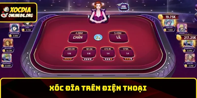 xoc dia tren dien thoai Xóc Đĩa Trên Điện Thoại – Cơ Hội Làm Giàu Cho Cược Thủ