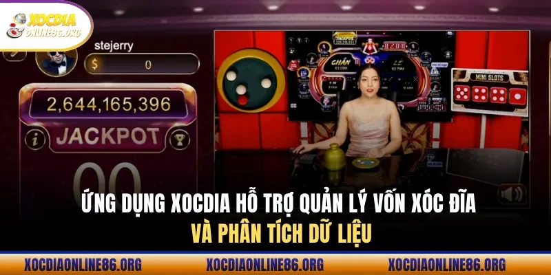 Ứng dụng xocdia hỗ trợ quản lý vốn xóc đĩa và phân tích dữ liệu
